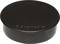 Magnete Soennecken, rund, 32 mm, 10 Stück, schwarz