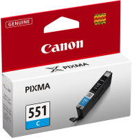 Tintenpatrone Canon CLI-551XLC cyan für Pixma...