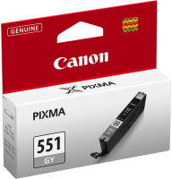 Tintenpatrone Canon CLI-551XLGY grau für Pixma MG6350