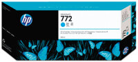 Tintenpatrone HP 772 cyan für Designjet T1200, T1200 HD