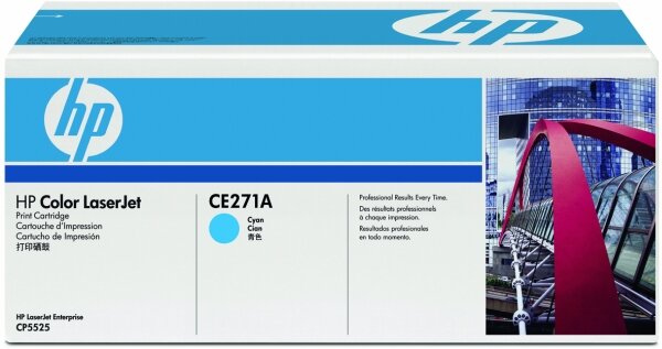 Toner HP CE271A cyan für Color LaserJet CP5520