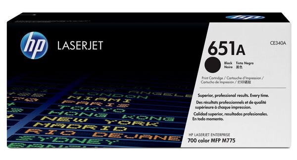 Toner HP 651A schwarz für LaserJet Enterprise 700,