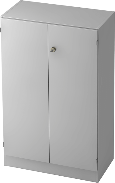 Highboard/Türen 6550 SG, 3 OH, Korpus: grau / Front: grau