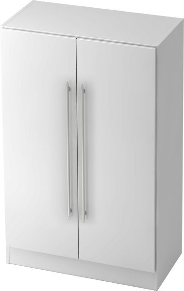 Highboard/Türen 7550 RE, 3 OH, Korpus: weiß / Front: weiß