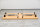 Klapptisch KL14, 138 x 69 cm Platte: Weiß, 38 mm dick, 2 mm ABS-Kante