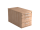 Rollcontainer TC30 mit Relinggriff, Tiefe 80 cm, Nussbaum