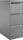 Hängeregistraturschrank BISLEY, einbahnig, 3 Schübe, silber