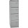 Hängeregistraturschrank BISLEY LIGHT, einbahnig, 4 Schübe, lichtgrau