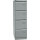 Hängeregistraturschrank BISLEY LIGHT, einbahnig, 4 Schübe, silber