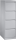Hängeregistraturschrank CP Acurado C 2000, 1-bahnig, 4 Schübe, HxBxT 1357 x 433 x 590 mm,