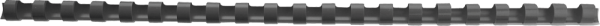 Plastikbinderücken GBC® DIN A4, 10 mm, schwarz, 100 Stück