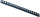 Plastikbinderücken Fellowes® COMB, 14 mm, schwarz, 100 Stück