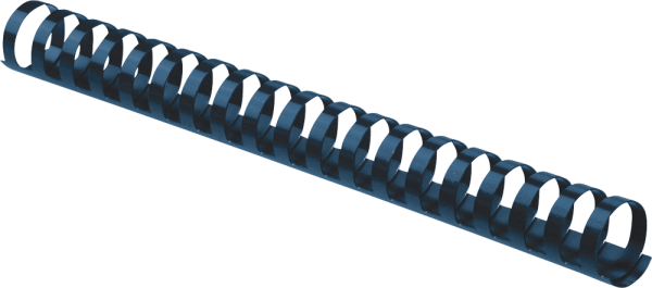 Plastikbinderücken Fellowes® COMB, 16 mm, schwarz, 100 Stück