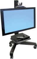 Fahrwagen ERGOTRON, 37 - 65 Zoll, 22-41 kg, schwarz