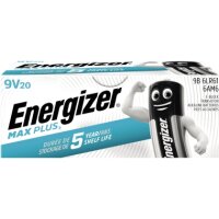 Batterie Energizer® Max Plus, E-Block / 6LR61, 9 V,...