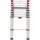 Teleskopleiter Hailo FlexLine T80, 9 Sprossen