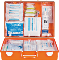 Erste-Hilfe-Koffer SÖHNGEN® SPEZIAL MT-CD 0360106, Füllung nach DIN 13157, Labor & Chemie, orange