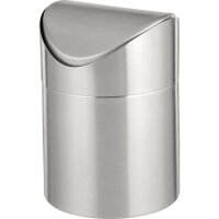 Tischabfallsammler Esmeyer Swing, 1,2 Liter, Edelstahl