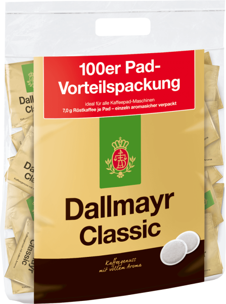 Kaffeepads Dallmayr Classic, 100 x 7 g