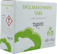 Spülmaschinentabs tapira, 60 Tabs