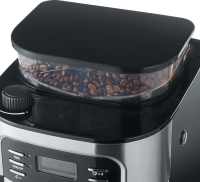 Kaffeemaschine SEVERIN KA 4810 mit Mahlwerk, 10 Tassen, edelstahl/schwarz