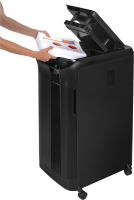 Aktenvernichter Fellowes® AutoMax 350C, Partikel 4 x 38 mm, SSt. P-4, schwarz
