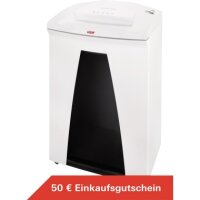 Aktenvernichter HSM® SECURIO B34, Streifen 3,9 mm, SSt. P-2, weiß