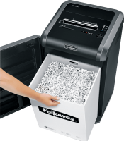 Aktenvernichter Fellowes® Powershred 325Ci, Partikel 4 x 38 mm, SSt. P-4, schwarz