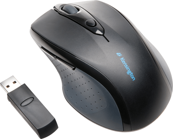 Maus Kensington Pro Fit wireless, optisch, Rechtshänder, schwarz