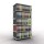 Anbauregal SCHULTE MULTIplus150 36046, 2.000 x 1.000 x 600 mm, 6 Böden, lichtgrau