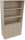 Regalschrank endless, 1.000 x 1.869 x 442 mm, weiß/eiche