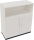 Regalschrank endless, 1.000 x 1.133 x 442 mm, anthrazit/diamantweiß