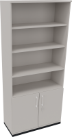 Regalschrank endless, 1.000 x 2.221 x 442 mm,...
