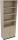 Regalschrank endless, 800 x 2.221 x 442 mm, anthrazit/eiche
