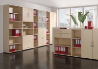 Regal Geramöbel Flex, 2 Ordnerhöhen, 800 x 400...