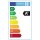 Lupe  UNILUX MINI-ZOOM, 1,75-fach, 7-fach, LED-Beleuchtung, Ø: 95 mm, Kunststoff/Glas, weiß