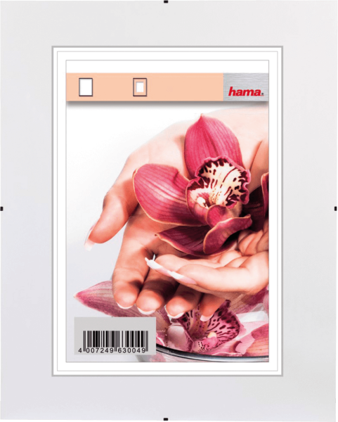 Bilderrahmen Hama Clip-Fix, rahmenlos, 21 x 29,7 cm, transparent