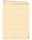 Handaktenbogen Blattsammlung, innen unbedruckt, 120 g/m² Karton, 315 x 225 mm, gelocht, chamois