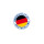 Damenrobe PREMIUM, Schurwolle mit Satinbesatz