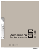 Pendelhefter mit individuellem Druck, ReNo-Serie, 1 Abheftvorrichtung, Linksheftung, Tasche, grau
