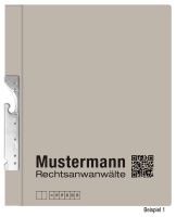 Pendelhefter mit individuellem Druck, ReNo-Serie, 2...