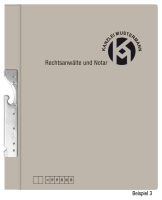 Pendelhefter mit individuellem Druck, ReNo-Serie, 2 Abheftvorrichtungen, Linksheftung, Tasche, grau