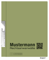 Pendelhefter mit individuellem Druck, ReNo-Serie, 2...