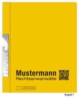 Pendelhefter mit individuellem Druck, ReNo-Serie, 2...