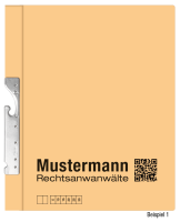Pendelhefter mit individuellem Druck, ReNo-Serie, 2...