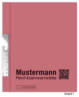 Pendelhefter mit individuellem Druck, ReNo-Serie, 2...