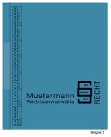 Hängehefter mit individuellem Druck, ReNo-VERTIC, 1 Abheftfalz, Rechts-/Linksheftung, Tasche, blau
