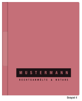 Hängehefter mit individuellem Druck, ReNo-VERTIC, 1 Abheftfalz, Rechts-/Linksheftung, Tasche, rot