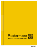 Hängehefter mit individuellem Druck, ReNo-VERTIC, 2...