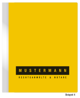 Hängehefter mit individuellem Druck, ORGA+, 2 Abheftvorrichtungen, Linksheftung, Tasche, maisgelb